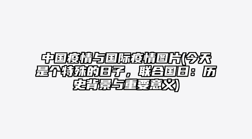 中国疫情与国际疫情图片(今天是个特殊的日子,联合国日:历史背景与重要意义)